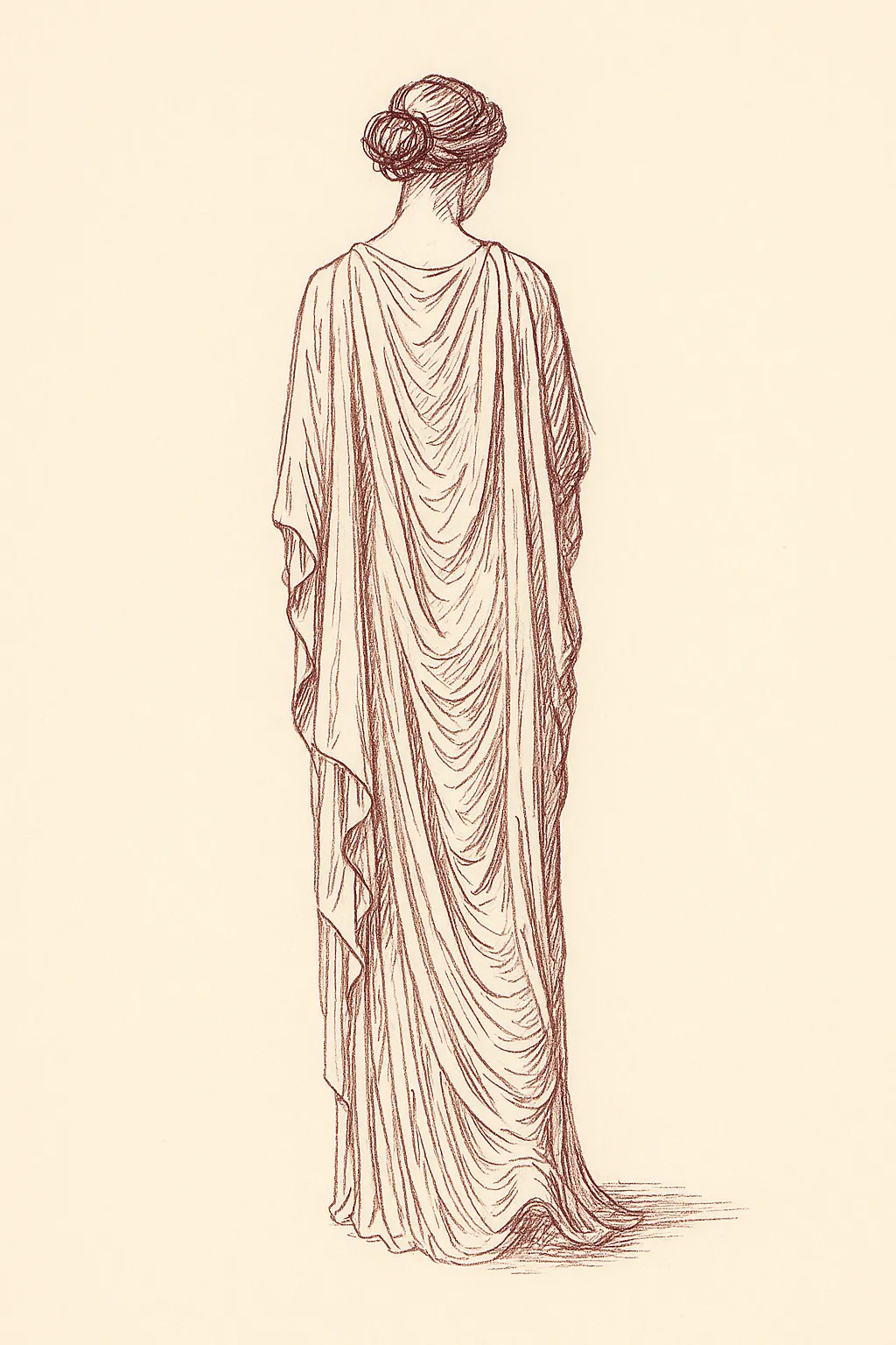 Anatomical illustration used during breast surgery consultation