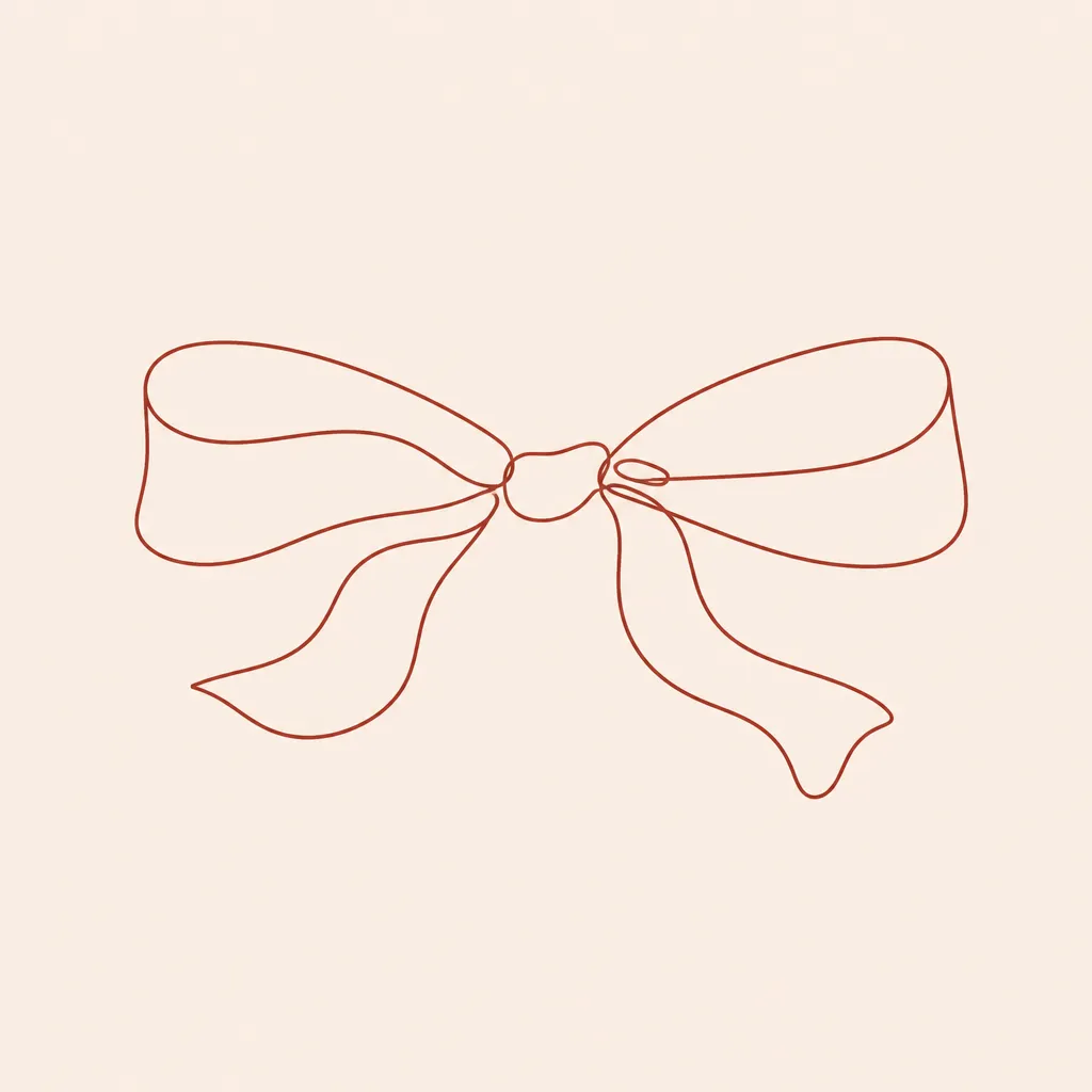 Continuous-line illustration of the abdominal shape drawn as a single flowing line