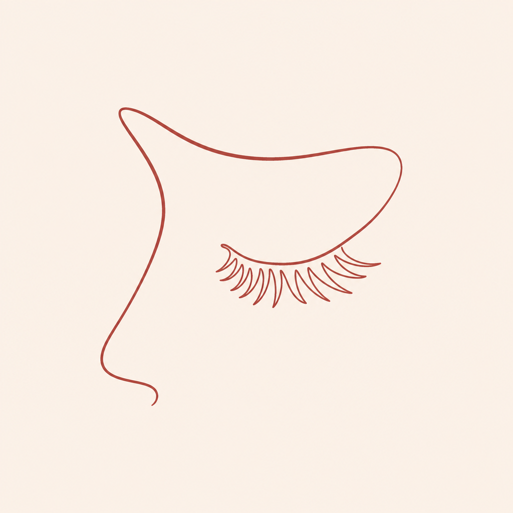 Illustration accompanying A Guide to Cosmetic Eyelid Surgery
