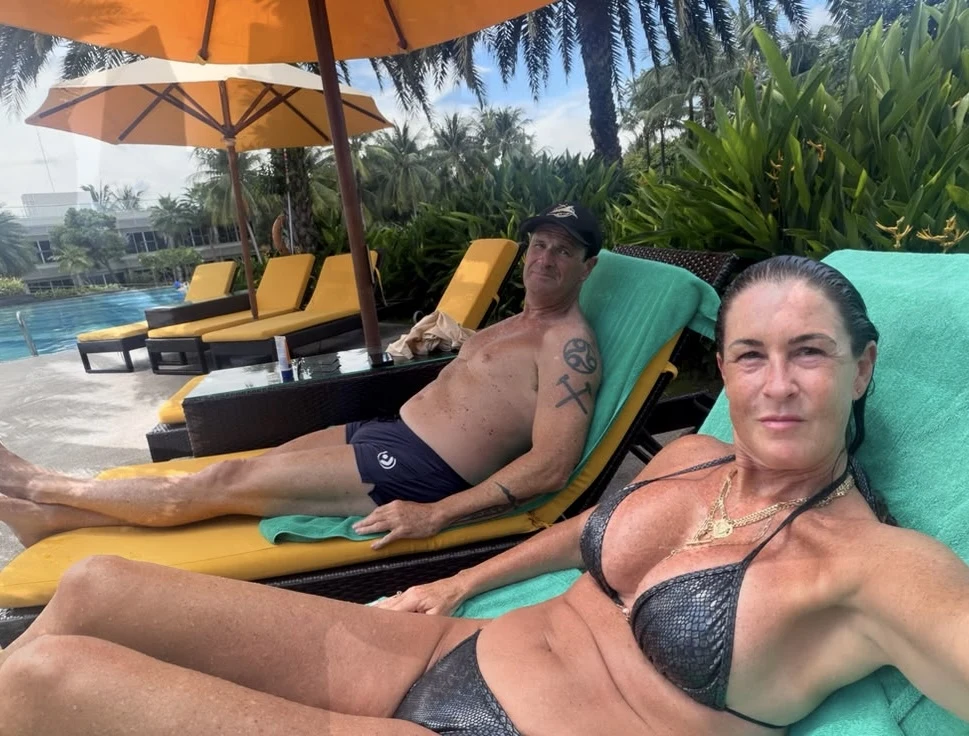 Patient enjoying an active outdoor lifestyle at follow-up